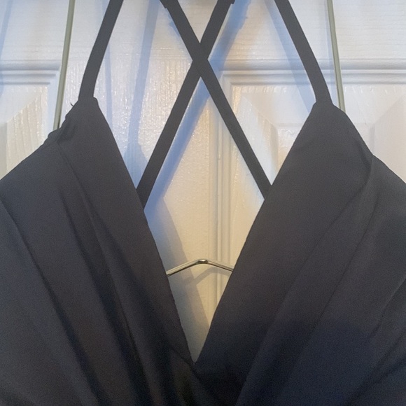 NWT SHE + SKY Black Maxi Dress Size L #168 - Picture 6 of 11